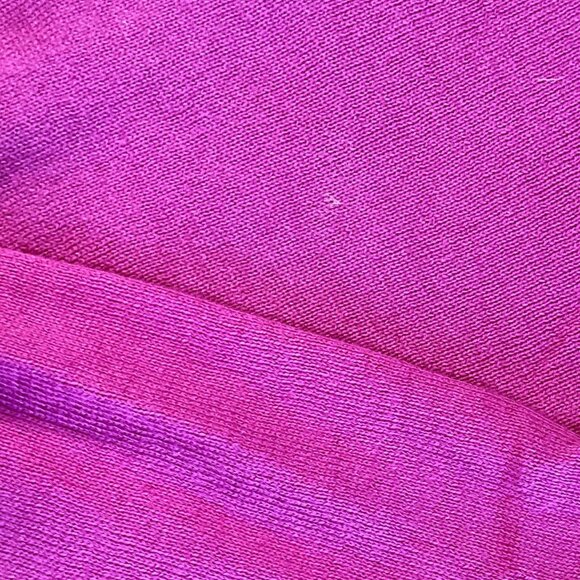 VTG Mens Polo Ralph Lauren Hot Pink Cashmere Cotton Knit VNeck Sweater (Medium) - Picture 3 of 8